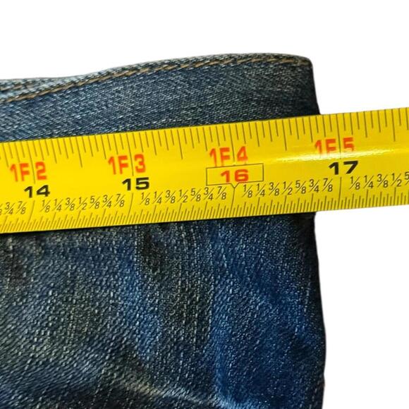 Zara Woman Premium Collection Aged Denim Boyfriend Jeans 26/27 - Picture 5 of 7